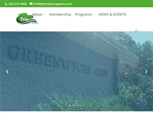 Tablet Screenshot of greenwychegators.com